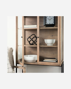 RONU Cabinet - Brun Foncé - Maison Olive - Armoires, Cabinets et Étagères