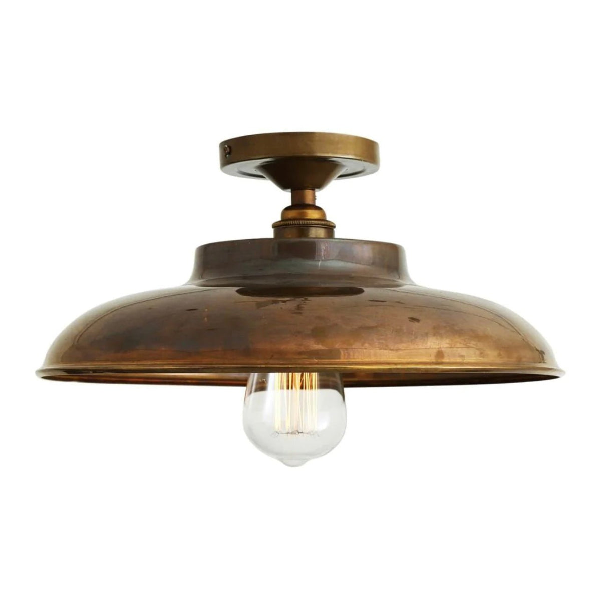 Telal Industrial Factory Flush Ceiling Light – Maison Olive