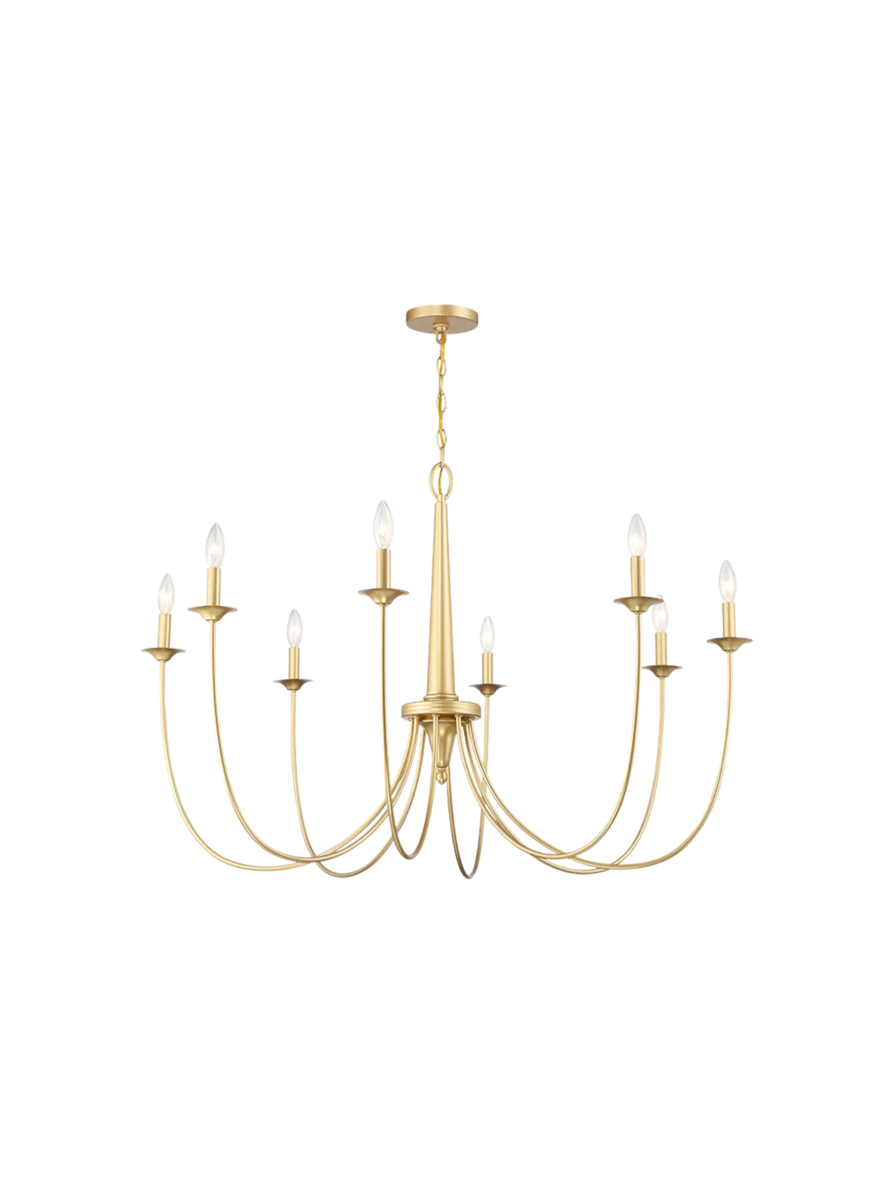 Chandelier Stonecrest à 8 lumières – Maison Olive
