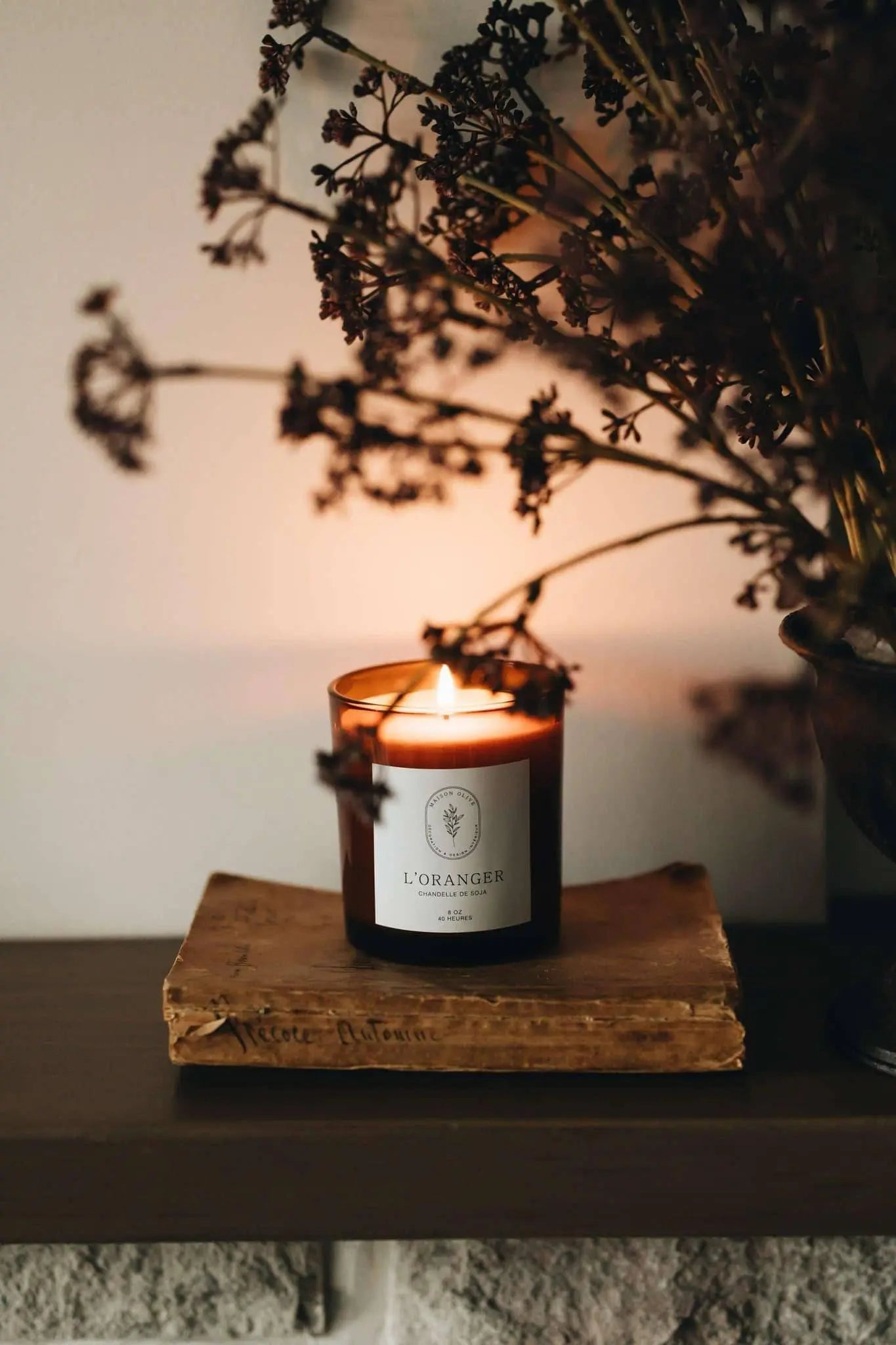 Bougies & parfums d’ambiance raffinés - Maison Olive