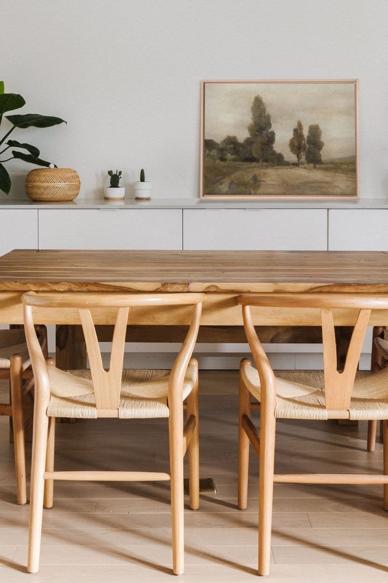 PASTURE, Oeuvre sur toile étirée - Maison Olive