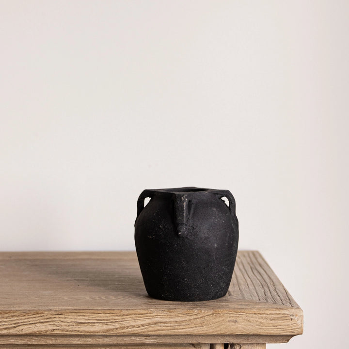 DESTRU Vase en terracotta vieilli