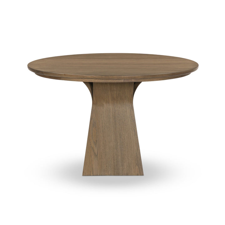 Table à manger Isabella - Placage de chêne naturel chaud