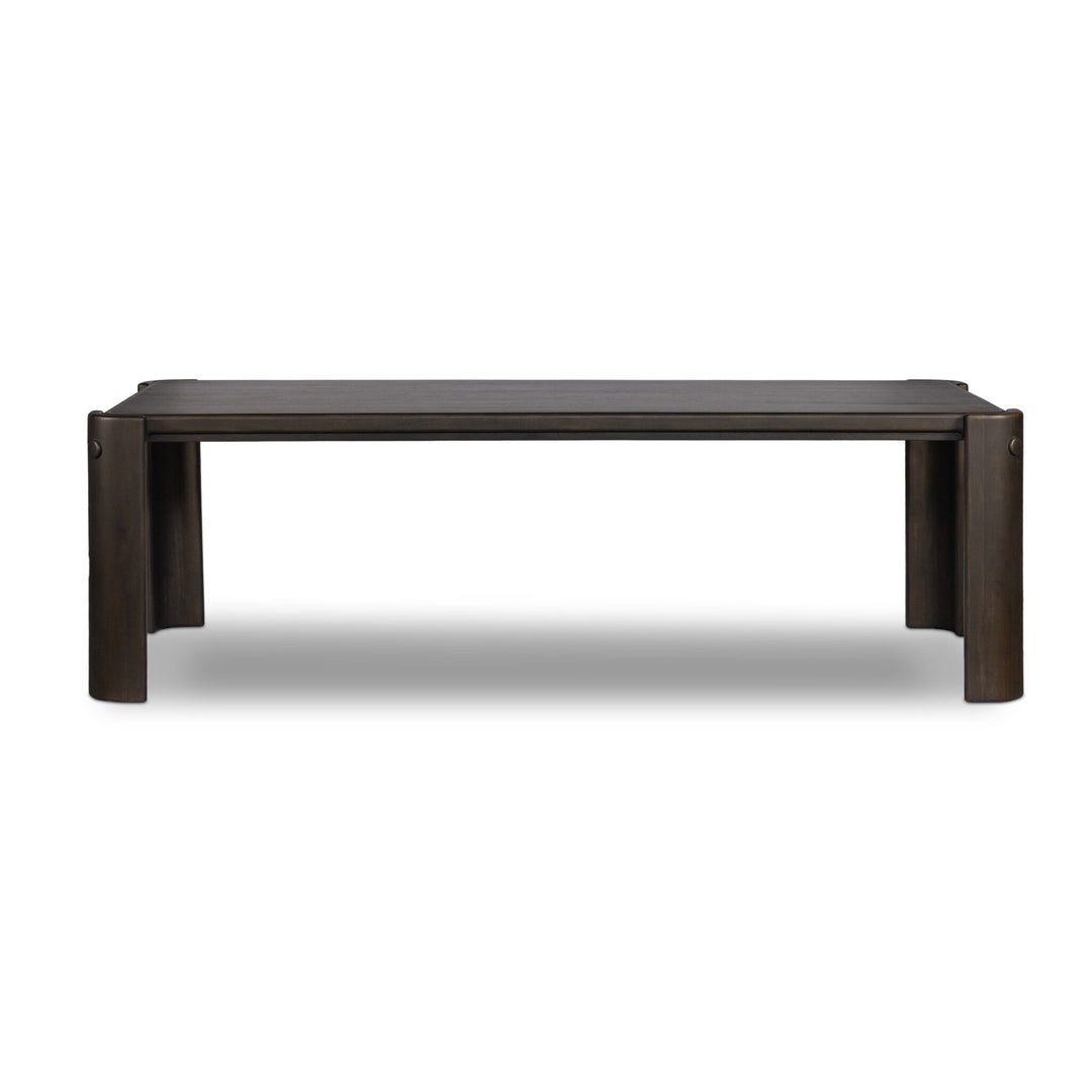 Table à manger Sono 98" - Placage de manguier espresso