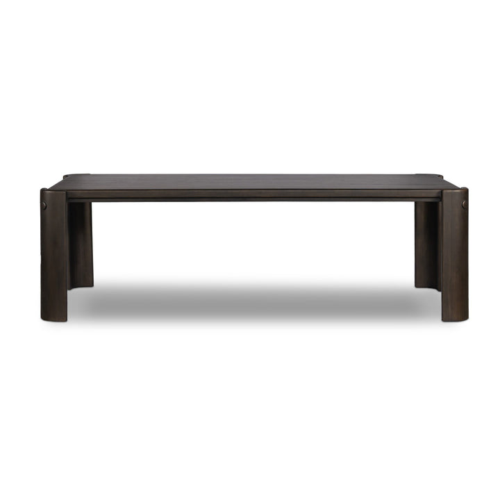 Table à manger Sono 98" - Placage de manguier espresso