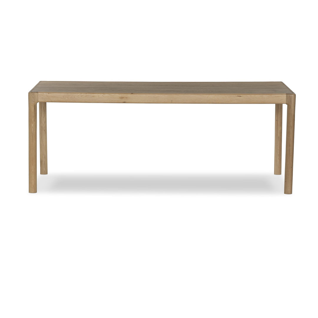 Table à manger Cosgrove - Placage de chêne naturel clair