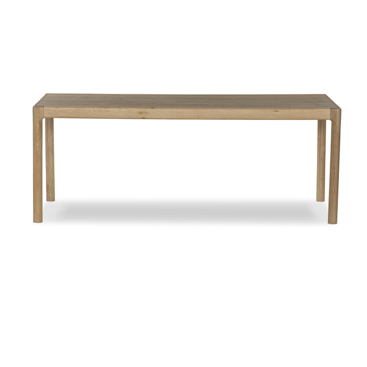 Table à manger Cosgrove - Placage de chêne naturel clair