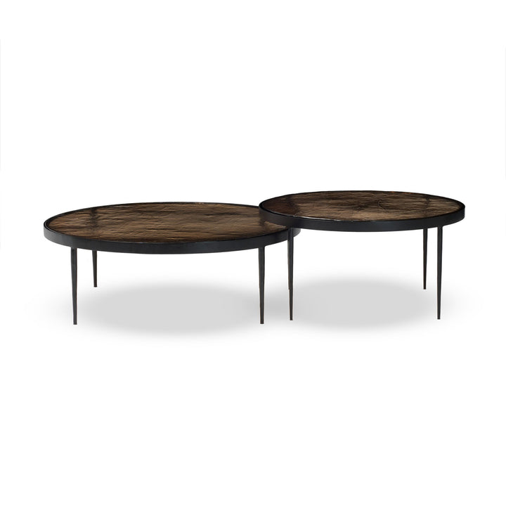 YOKO  Ensemble de 2 tables gigognes