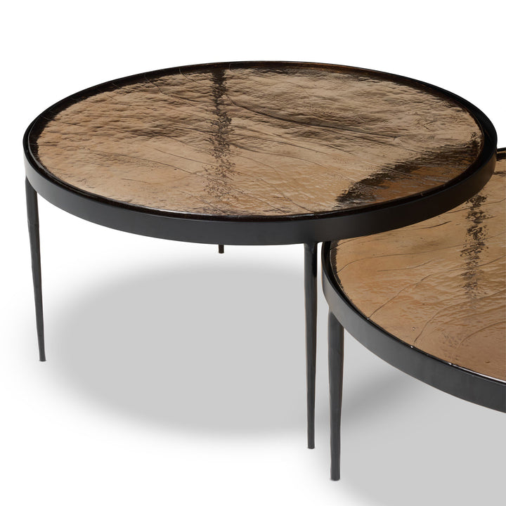 YOKO  Ensemble de 2 tables gigognes