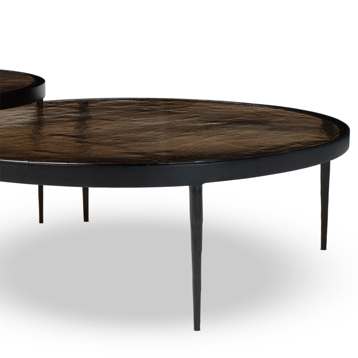 YOKO  Ensemble de 2 tables gigognes