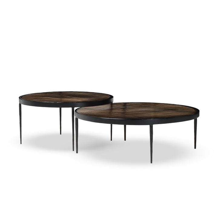 YOKO  Ensemble de 2 tables gigognes