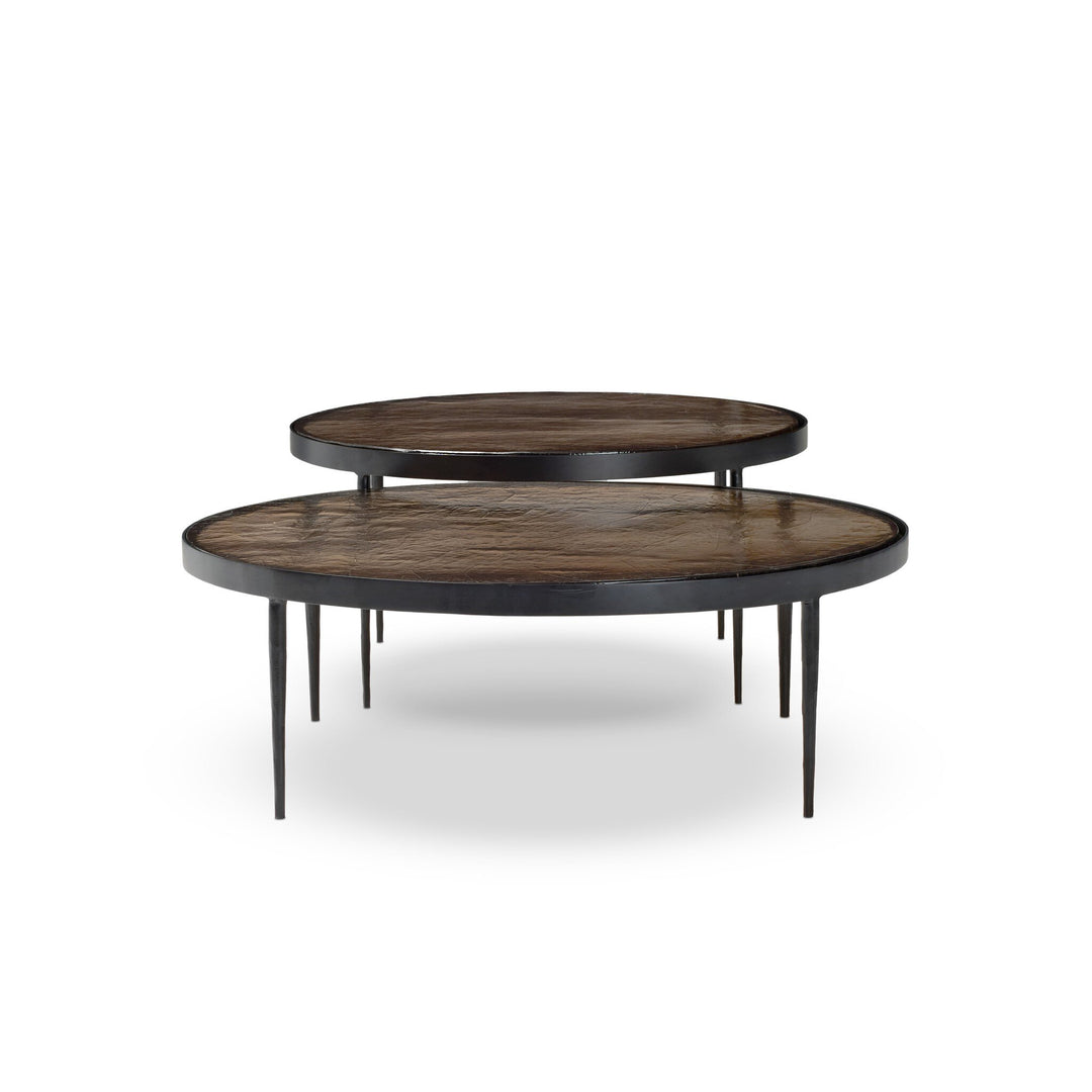 YOKO  Ensemble de 2 tables gigognes