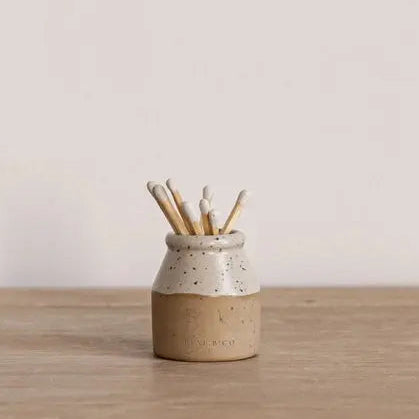 ELAN Porte-allumettes en céramique