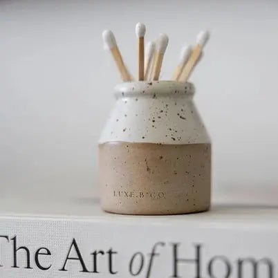 ELAN Porte-allumettes en céramique