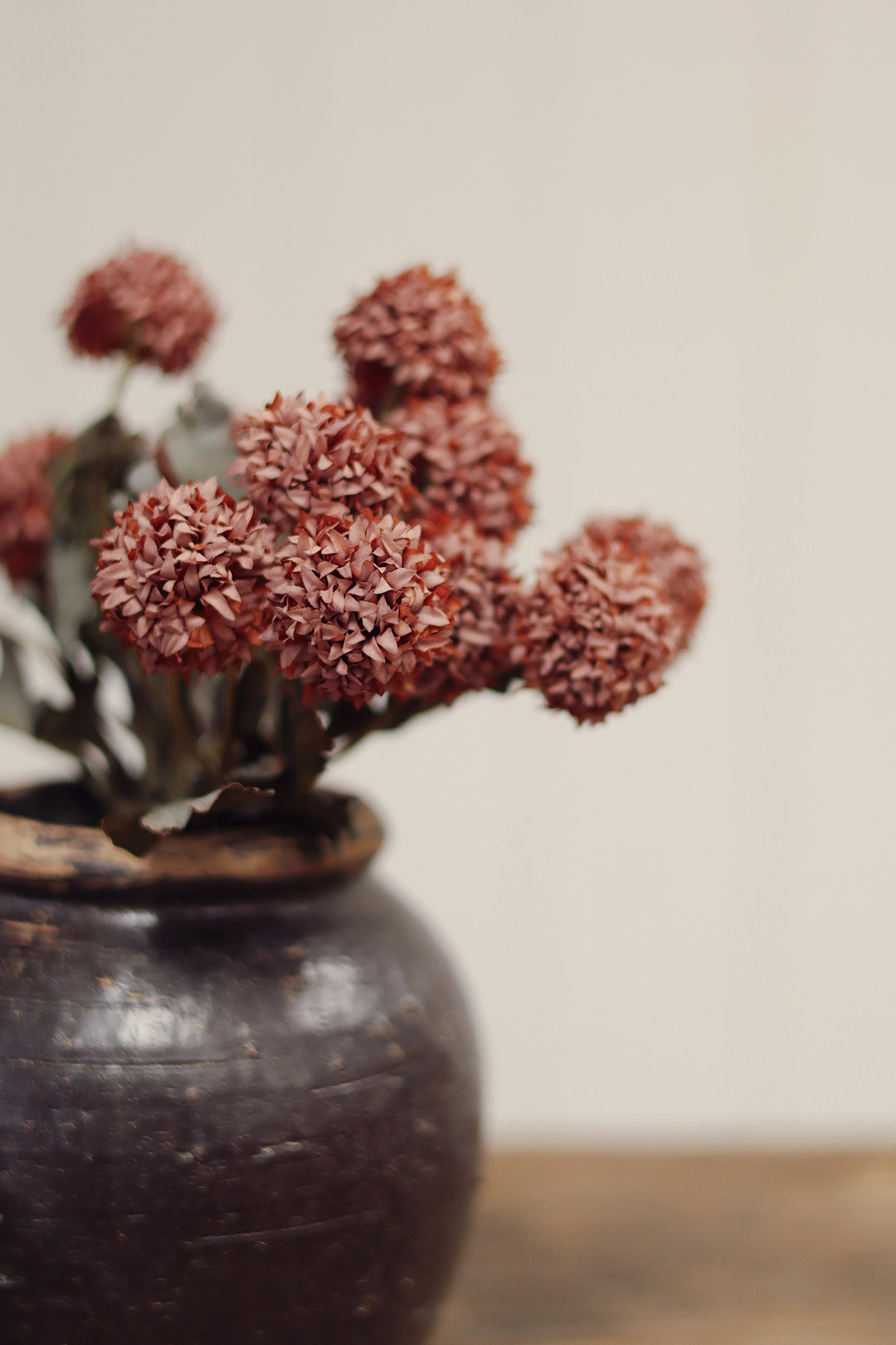 Morandi Bloom Bouquet, Mauve – Statement Faux Flowers