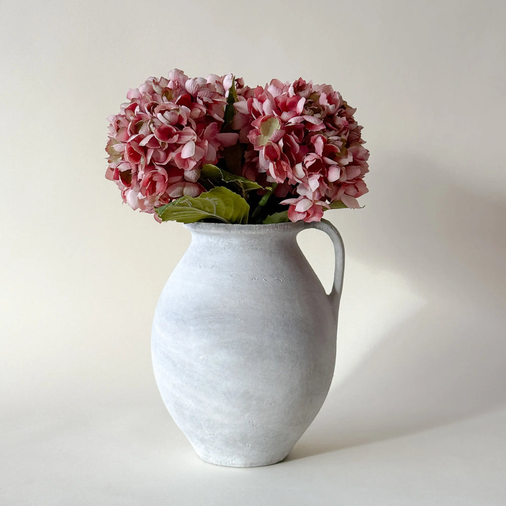 Tige Hydrangée rose 27½" | Maison Olive