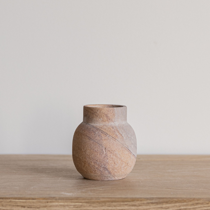 ROLY Vase en grès - Maison Olive