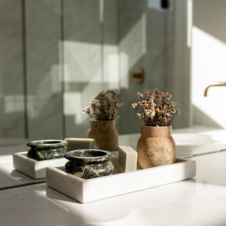 STEFAN Bol en pierre verte de Bidasar - Maison Olive