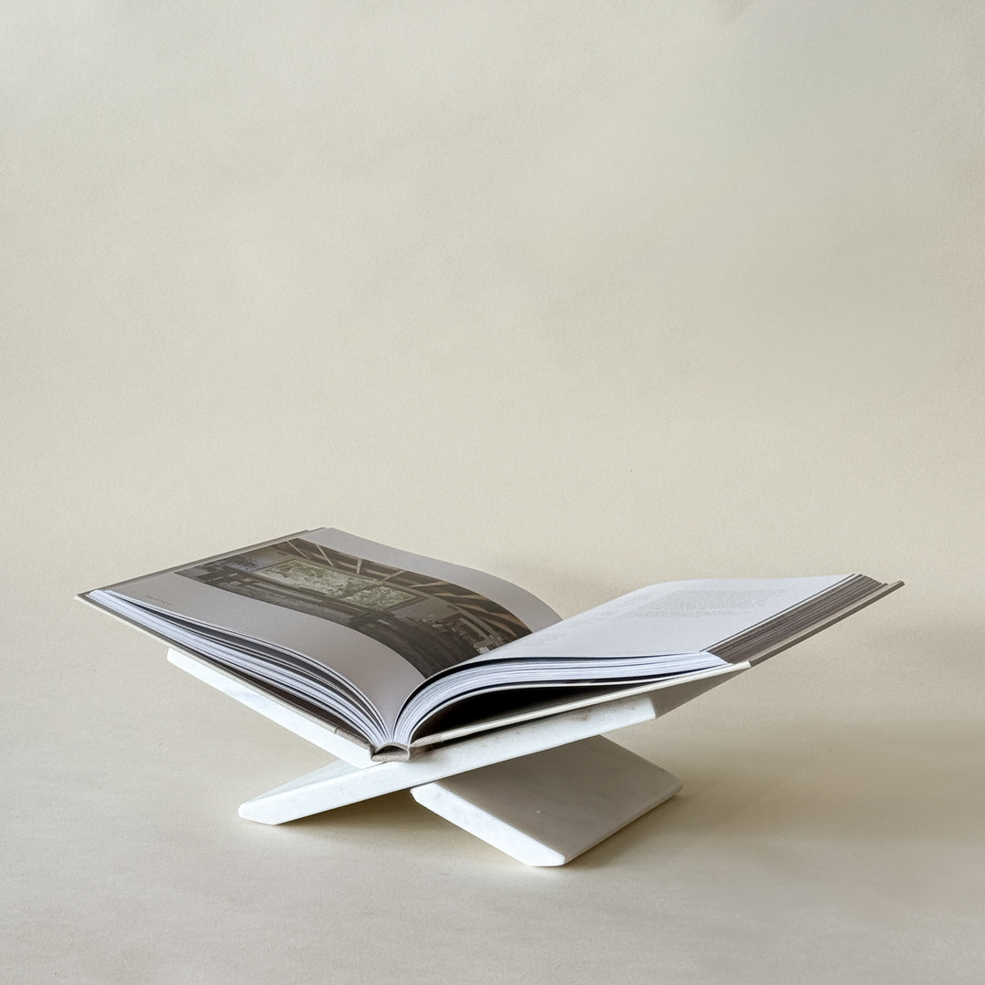 Support de livre en marbre - Maison Olive