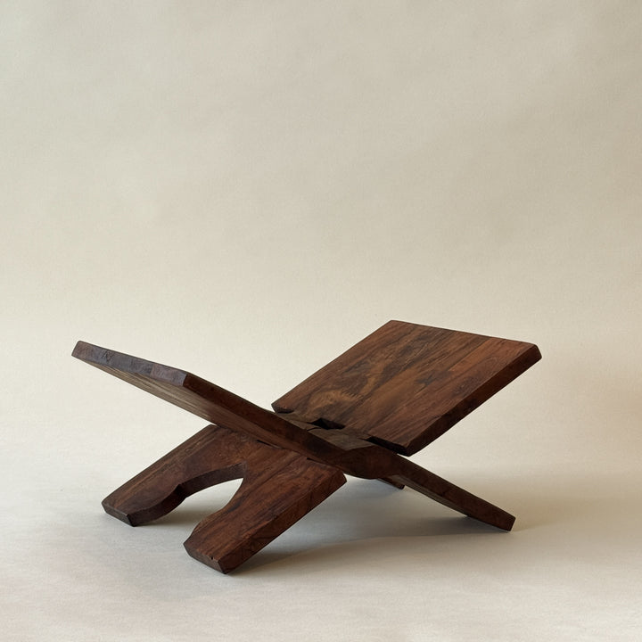 LOUCA Support à livre en bois recyclé 14,5" - Maison Olive