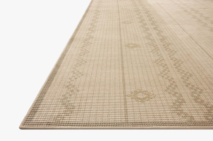 Tapis Archibald ivoire et sable Amber Lewis × Loloi — vue stylisée