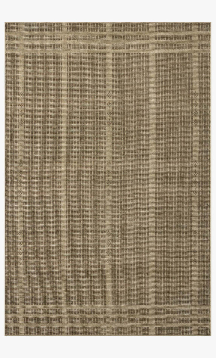 Tapis Archibald fauve et beige Amber Lewis × Loloi — vue de face