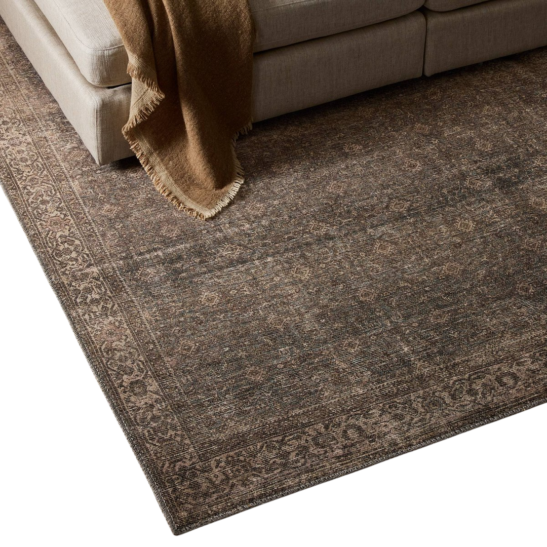 Tapis Jute Vintage Confort Salon