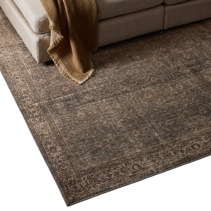 Tapis Jute Vintage Confort Salon