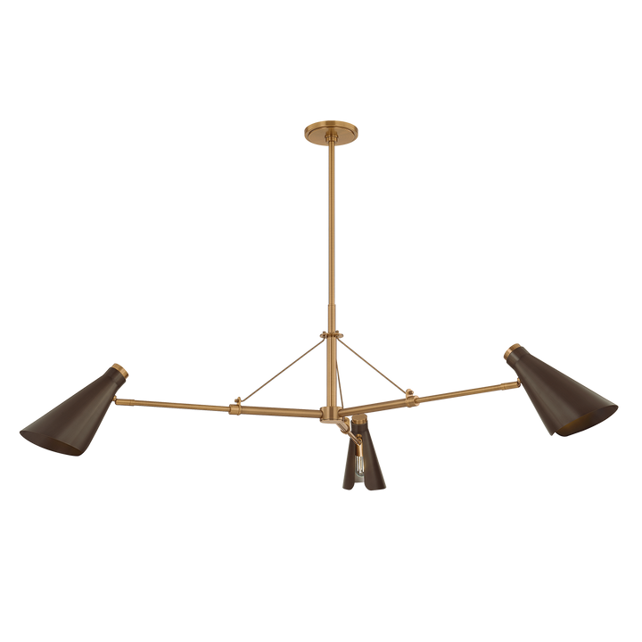 Luminaire Suspension Laiton Bronze Moderne
