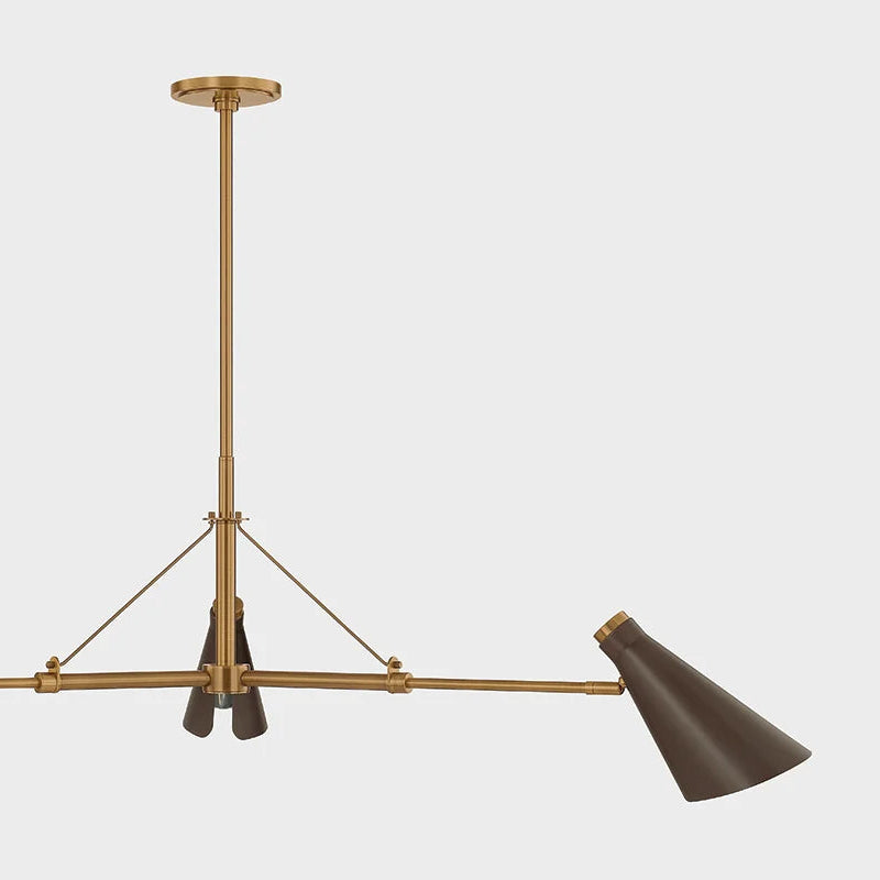 Luminaire Suspension Laiton Bronze Moderne