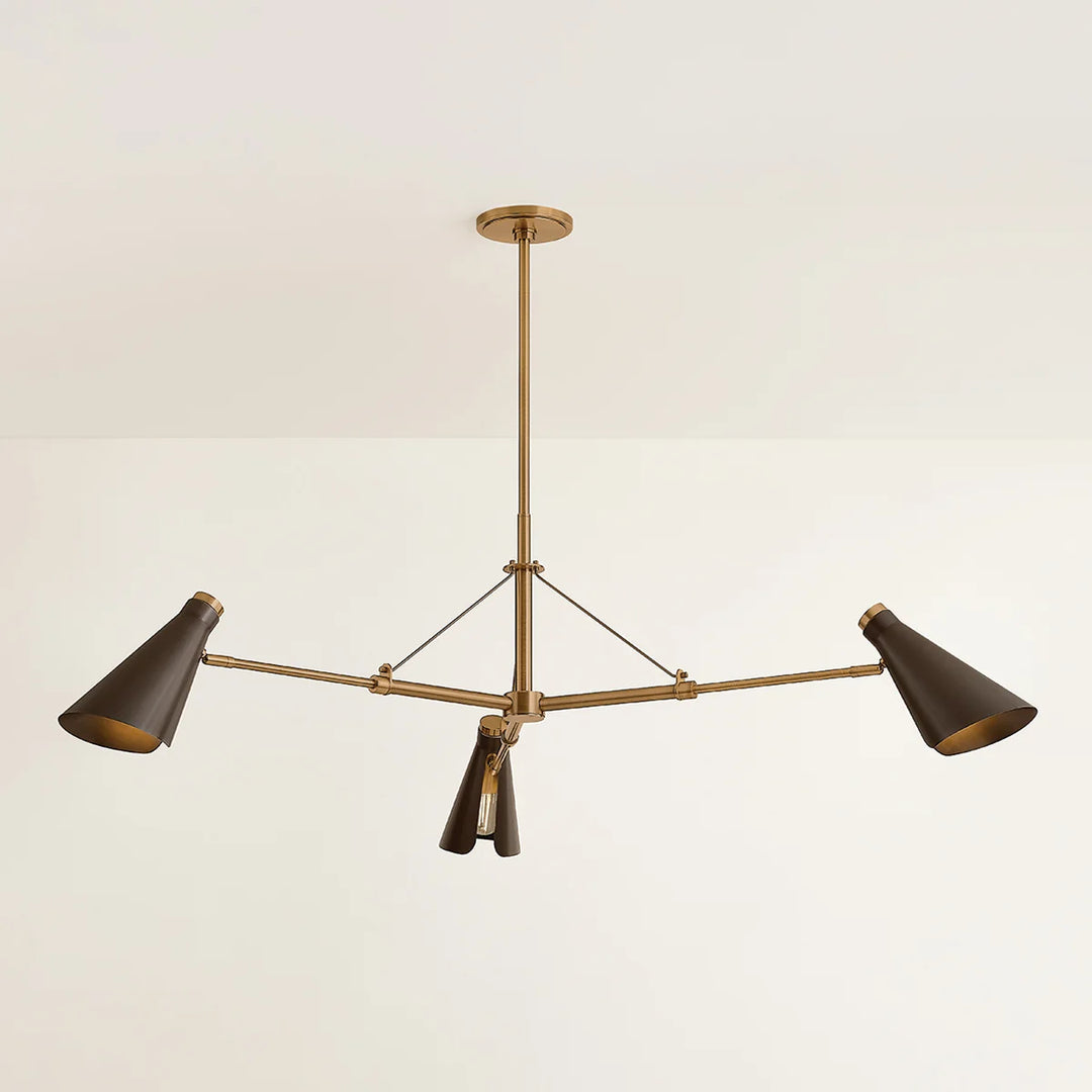 Luminaire Suspension Laiton Bronze Moderne