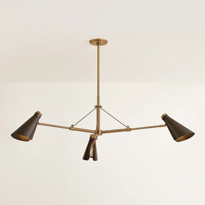 Luminaire Suspension Laiton Bronze Moderne