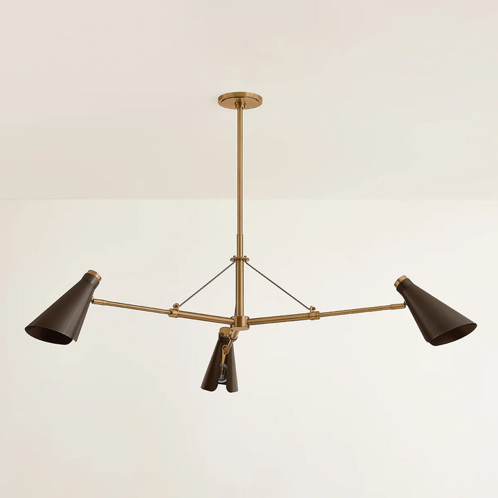 Luminaire Suspension Laiton Bronze Moderne