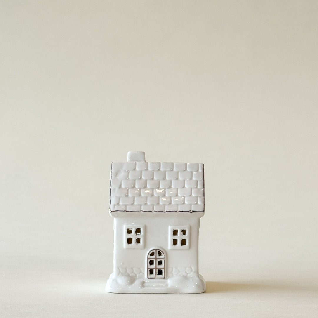 NILAN Maison en céramique illuminée 4,5''  Maison Olive