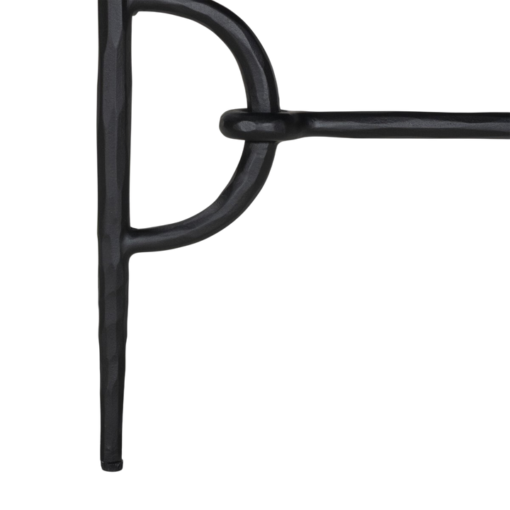 Marbre Table Salon Fer Noir 