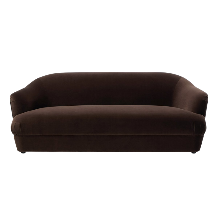 Velours Chocolat Confort Chic Sofa