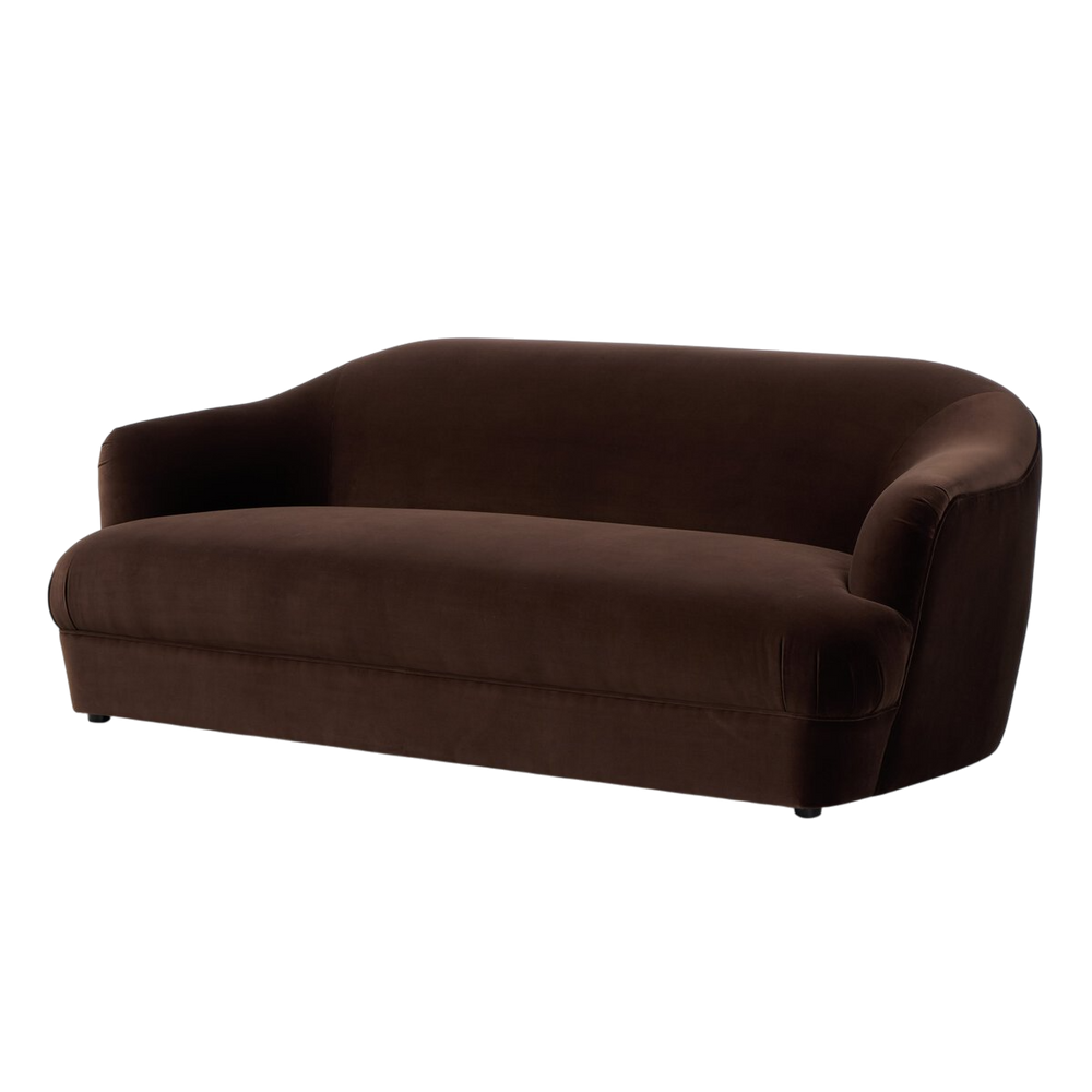 Velours Chocolat Confort Chic Sofa