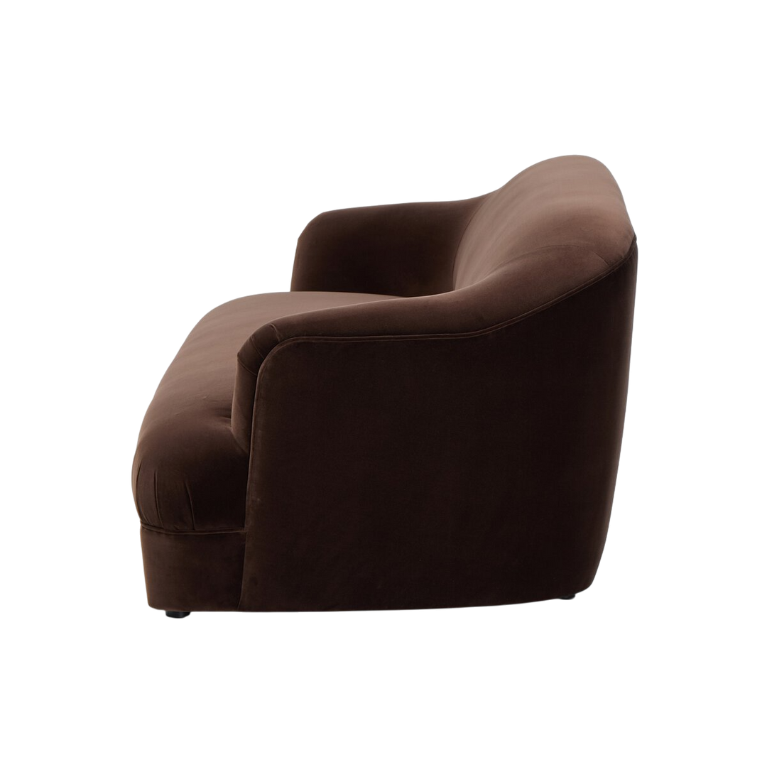 Velours Chocolat Confort Chic Sofa