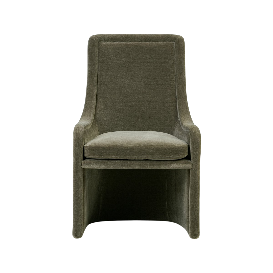 Velours Vert Chic Olive Classique