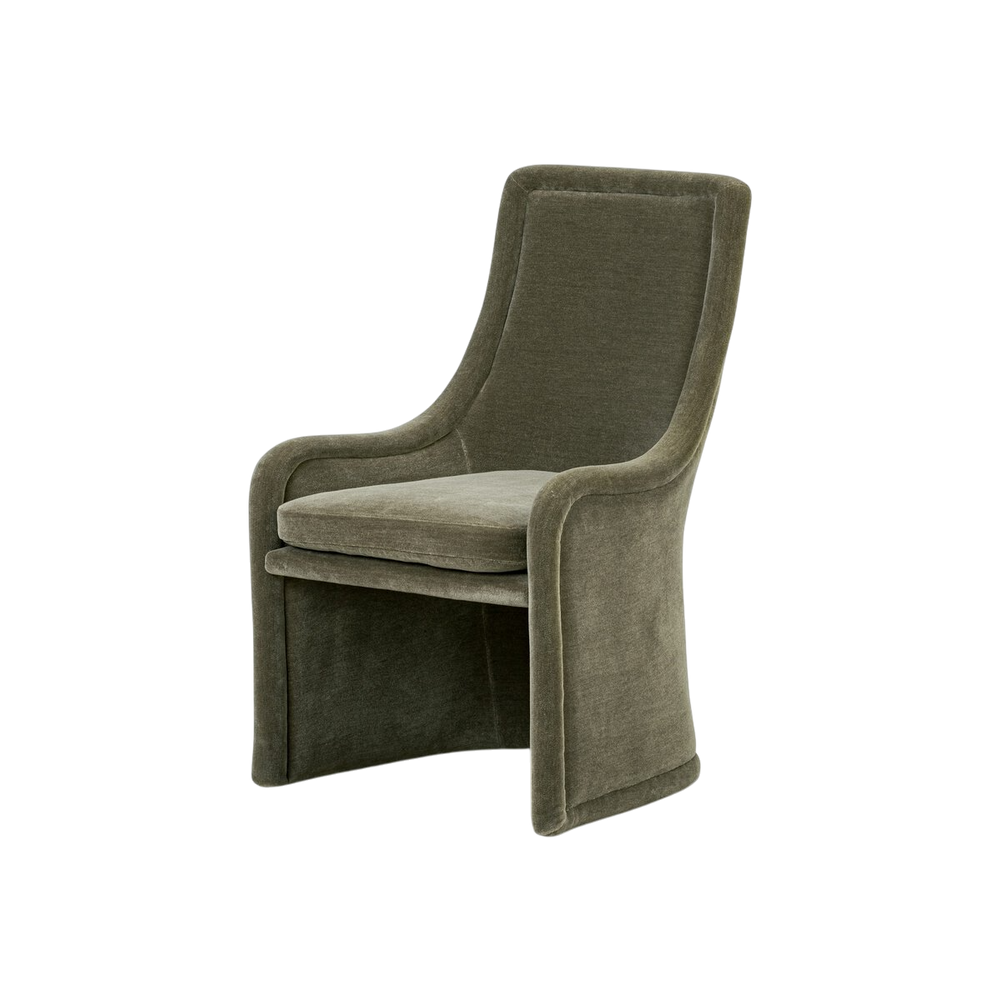 Velours Vert Chic Olive Classique