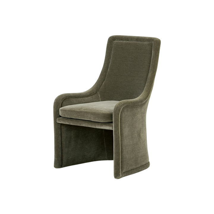 Velours Vert Chic Olive Classique