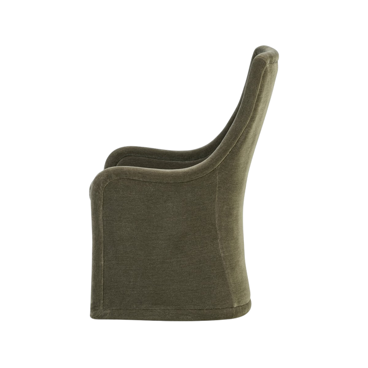 Velours Vert Chic Olive Classique