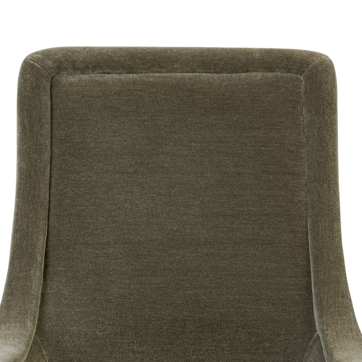 Velours Vert Chic Olive Classique