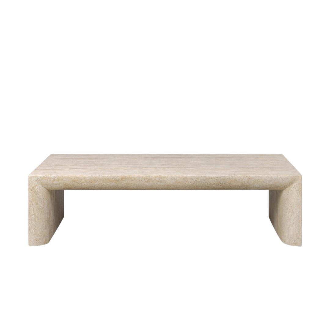 Table Salon Travertin Fourhands 