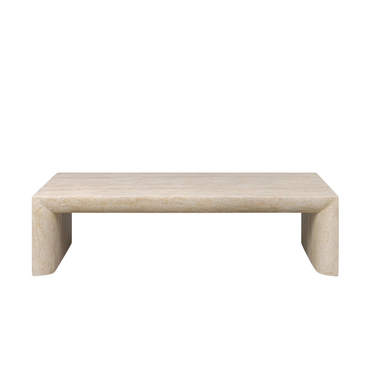 Table Salon Travertin Fourhands 