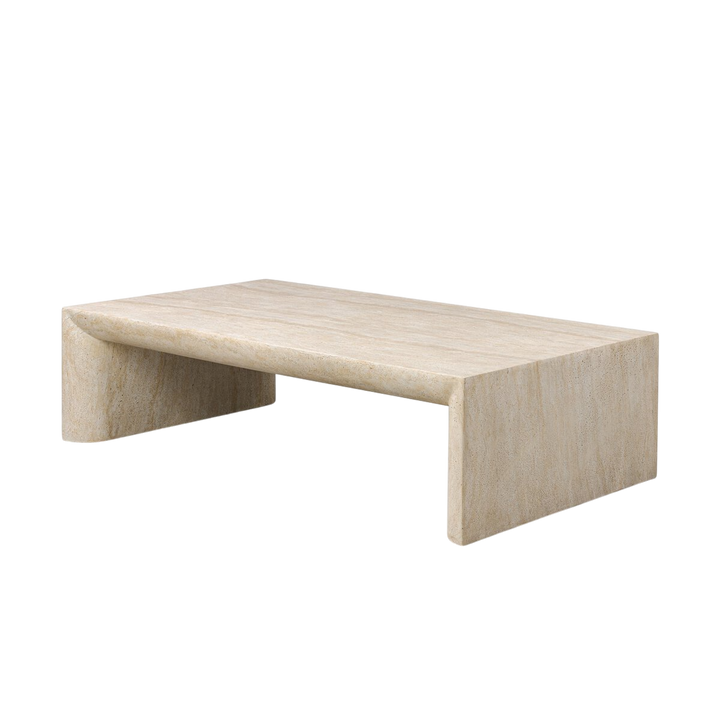 Table Salon Travertin Fourhands 