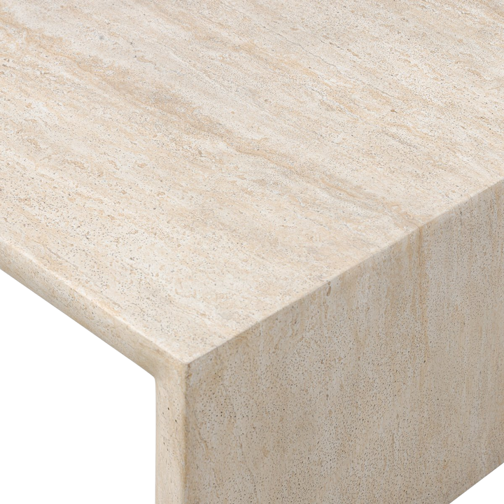 Table Salon Travertin Fourhands 