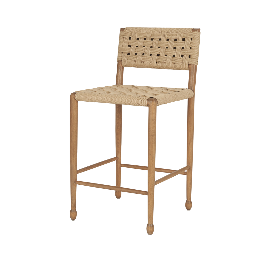 Corde Bois Classique Tabouret