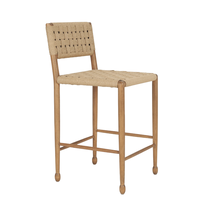 Corde Bois Classique Tabouret