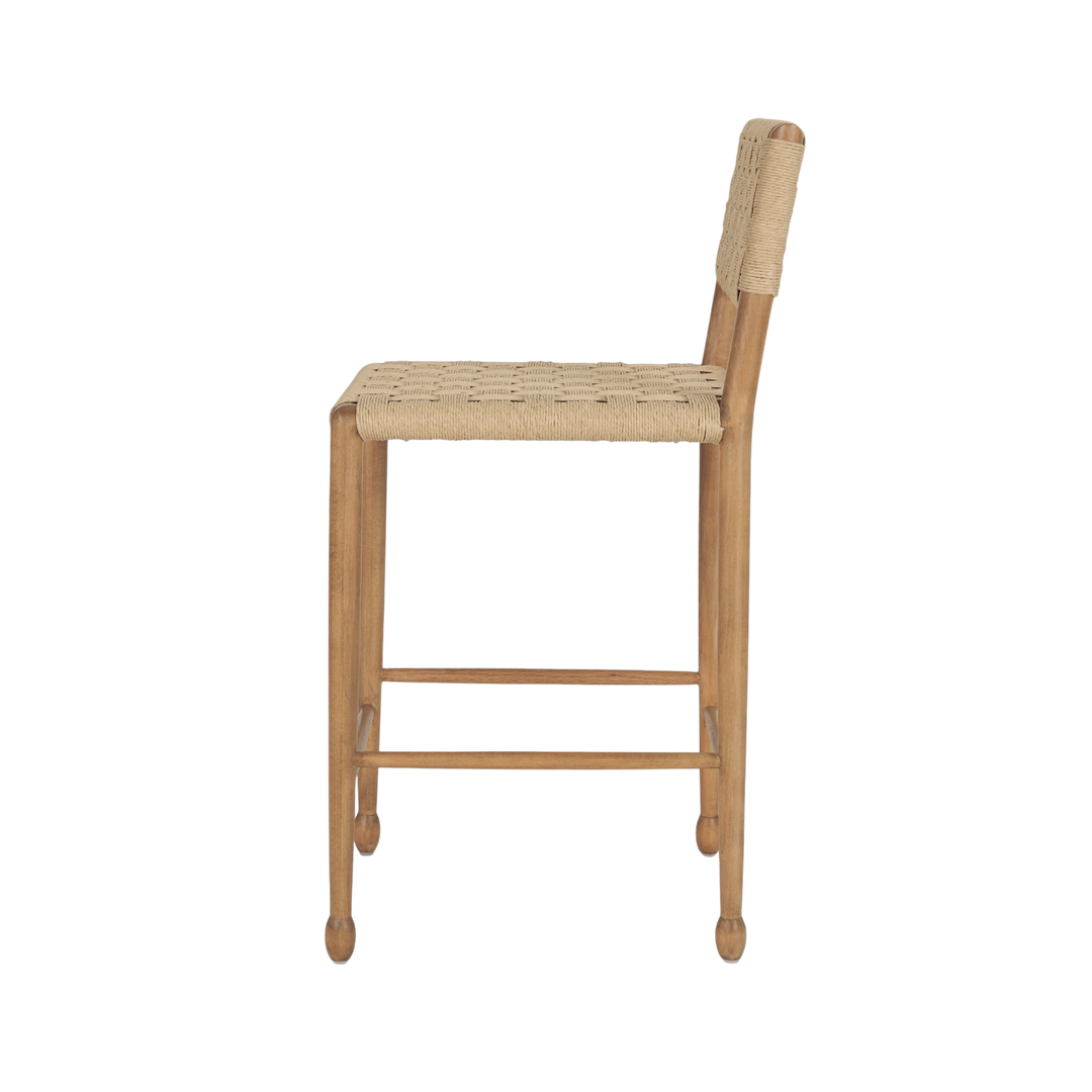 Corde Bois Classique Tabouret